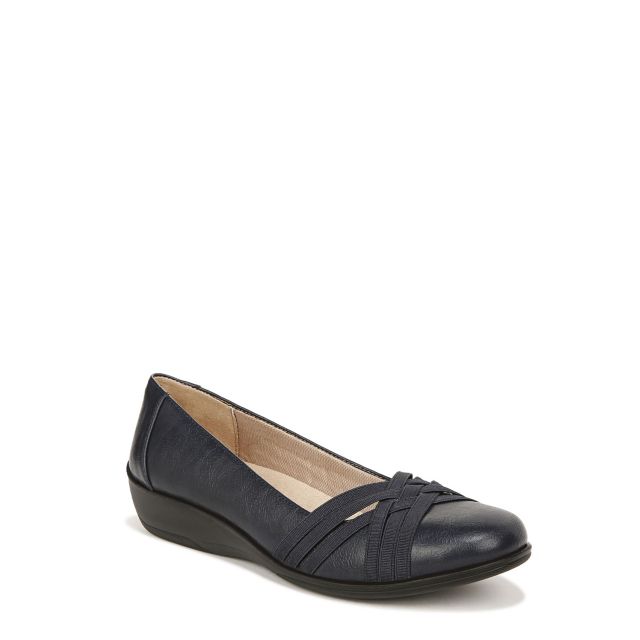 Lux Navy Faux Leather