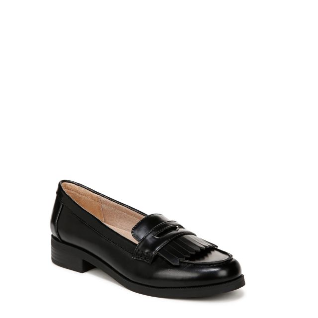 Black Faux Leather