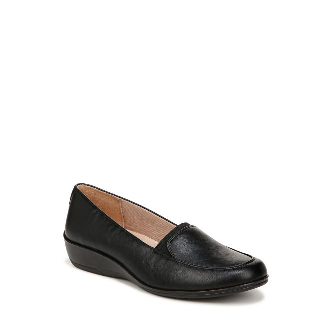 Black Faux Leather
