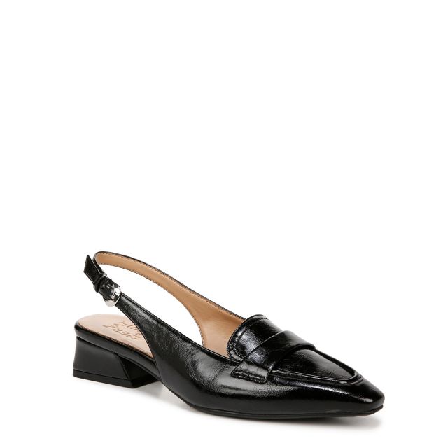 Black Faux Leather