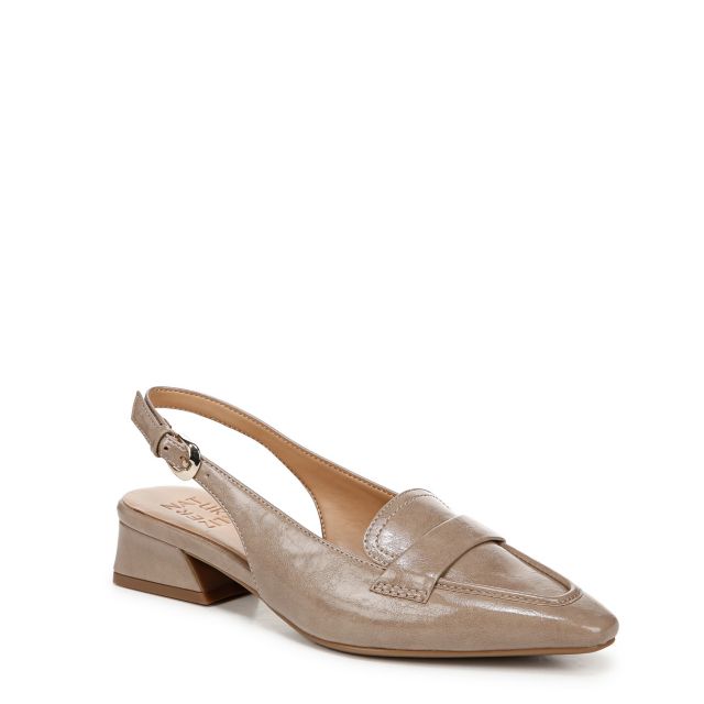 Taupe Faux Leather