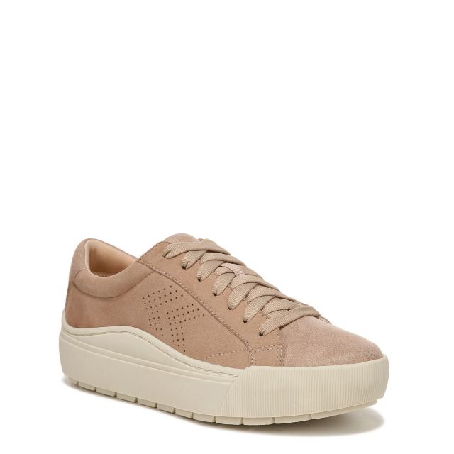 Taupe Suede Leather