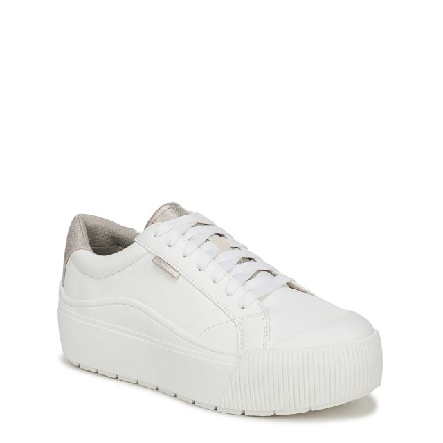White Gold Faux Leather