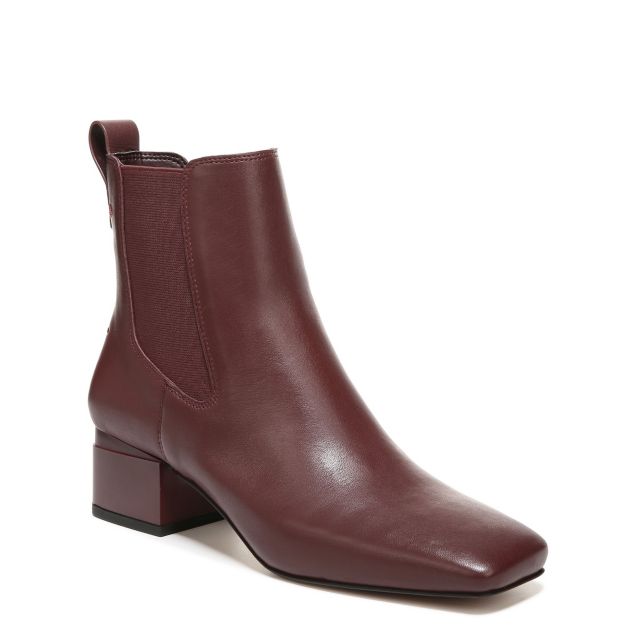 Wine Red Leather