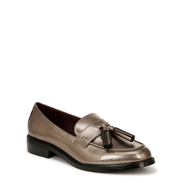 Pewter Faux Leather