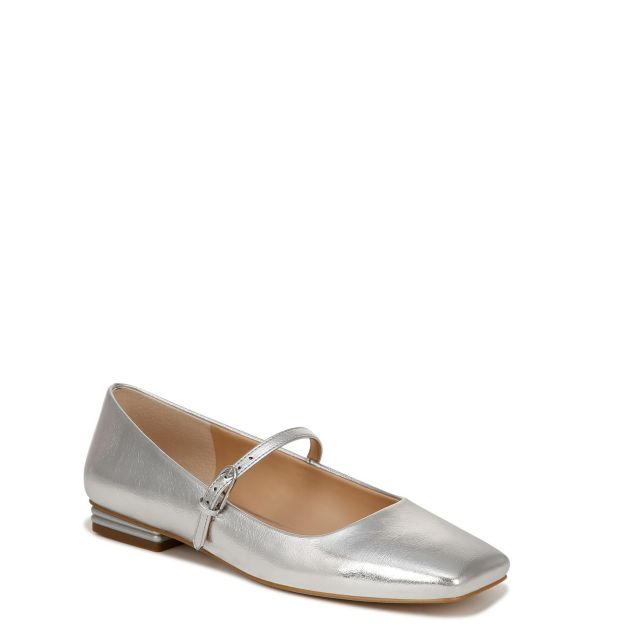 Silver Faux Leather