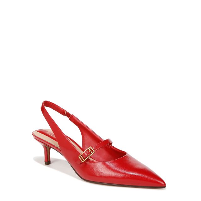 Cherry Red Leather
