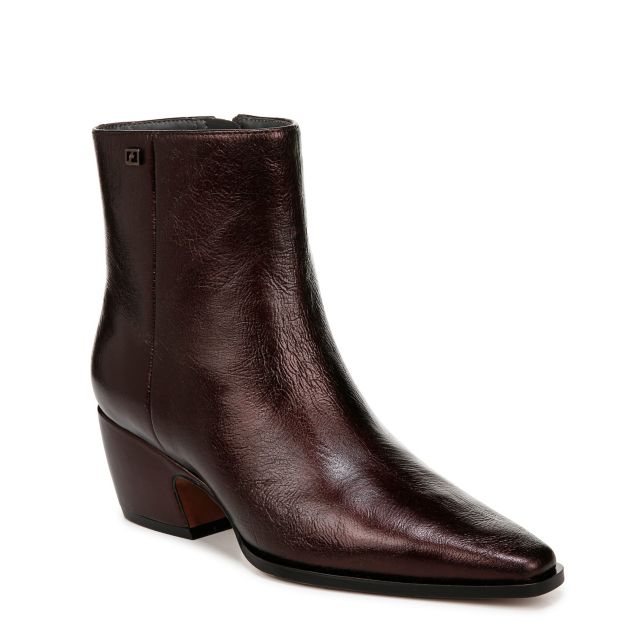 Metallic Brown Leather
