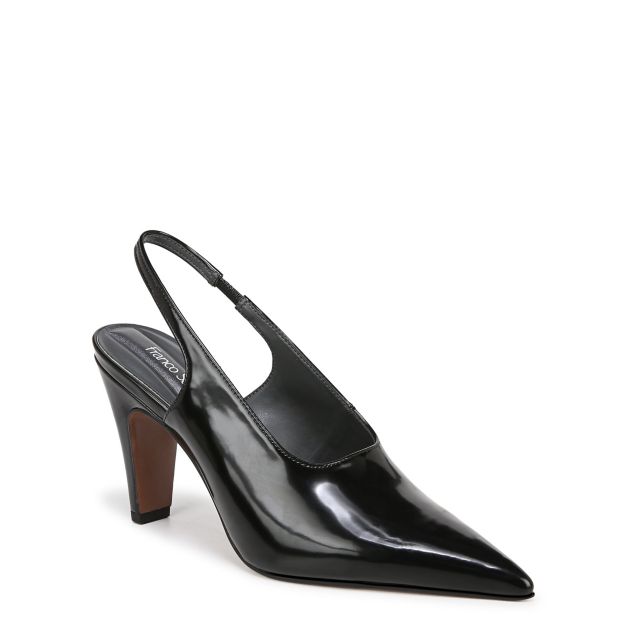 Black Faux Leather