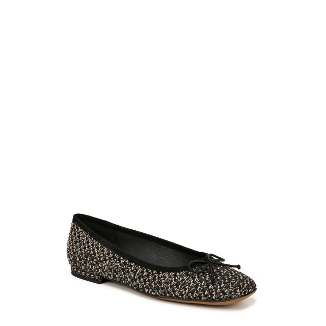 Beige/Black Tweed Fabric