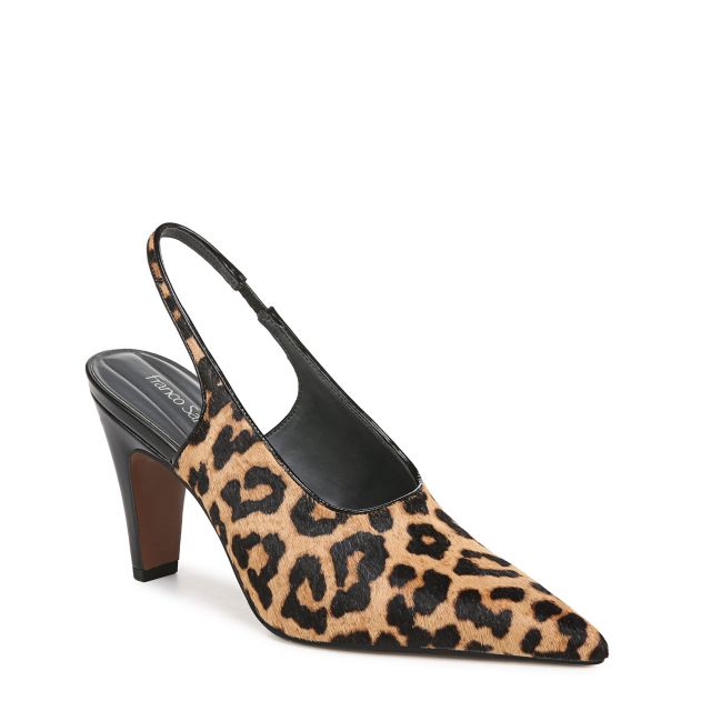 Camel Brown Leopard Print