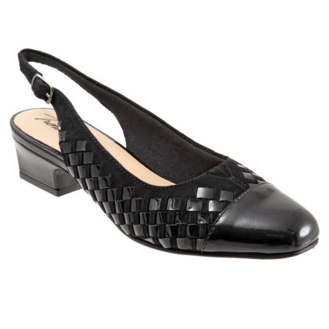 Black Suede/Patent