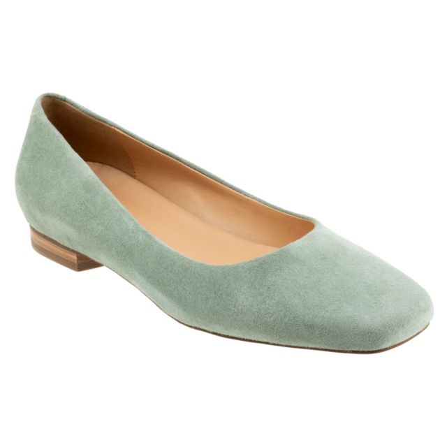 Seafoam Green Suede