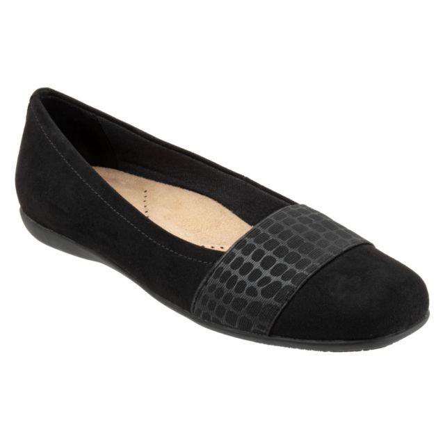 Black Suede/Croco
