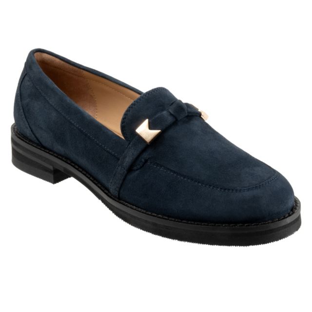 Navy Suede
