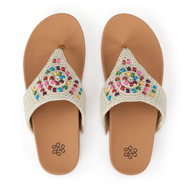 Ecru Multi Beads