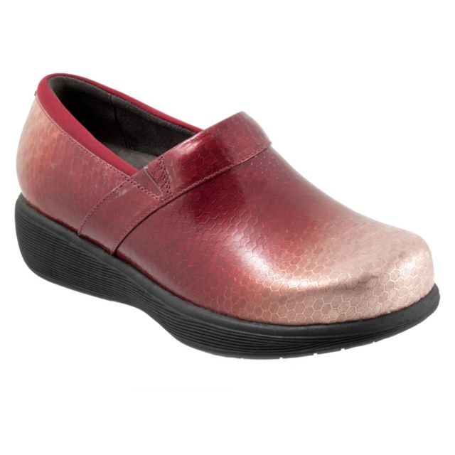 Red Embossed Patent
