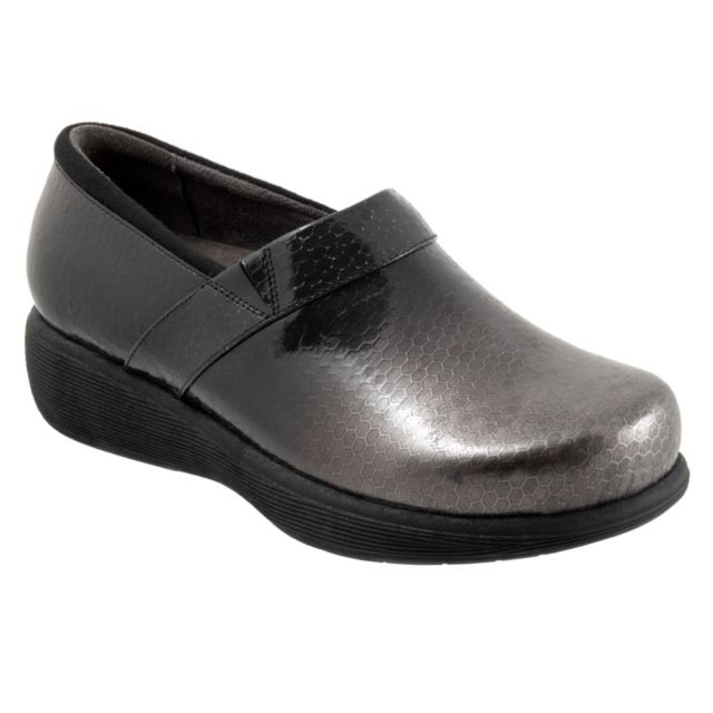 Black Embossed Patent