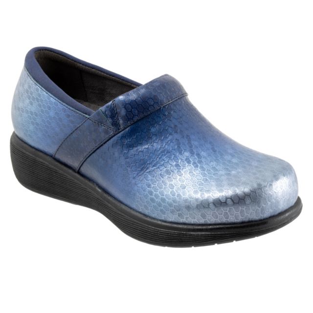 Blue Embossed Patent