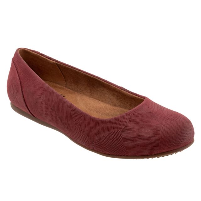Cherry Red Embossed