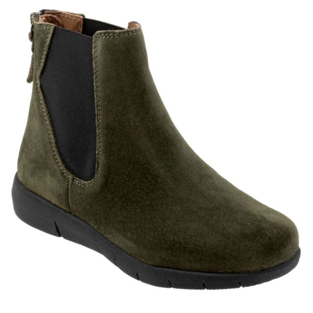 Dark Green Suede