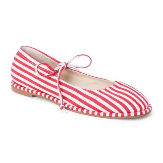 RED STRIPE FABRIC
