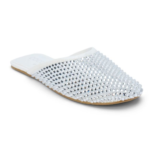 WHITE RHINESTONE