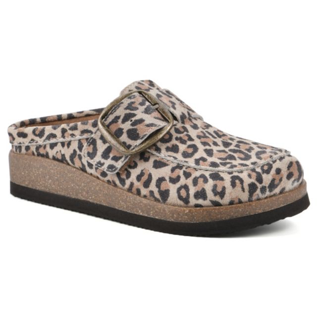 Natural/Leopard/Leather