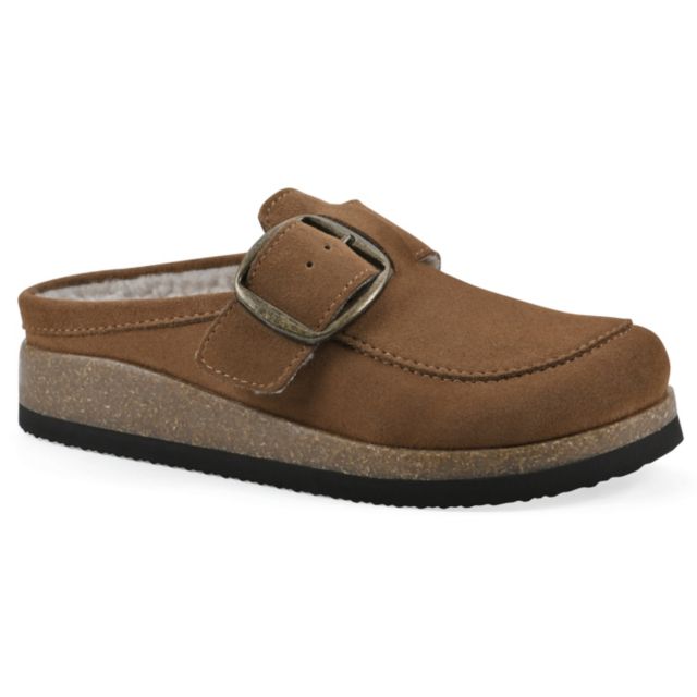 Chestnut Suede with Faux Fur