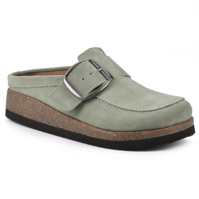 Sage Green/Suede