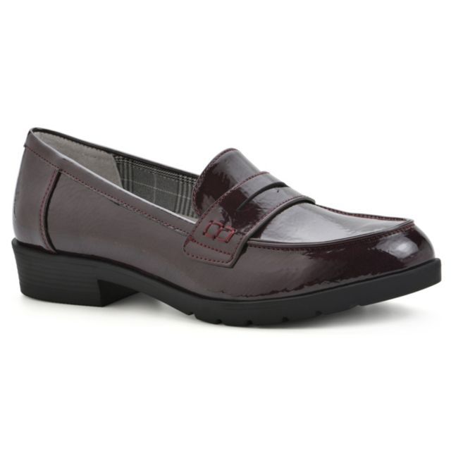Burgundy/Patent