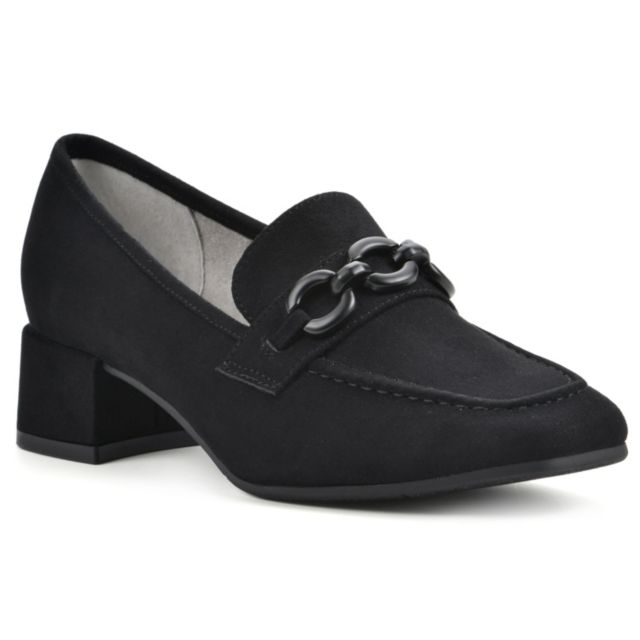 Black/Suedette