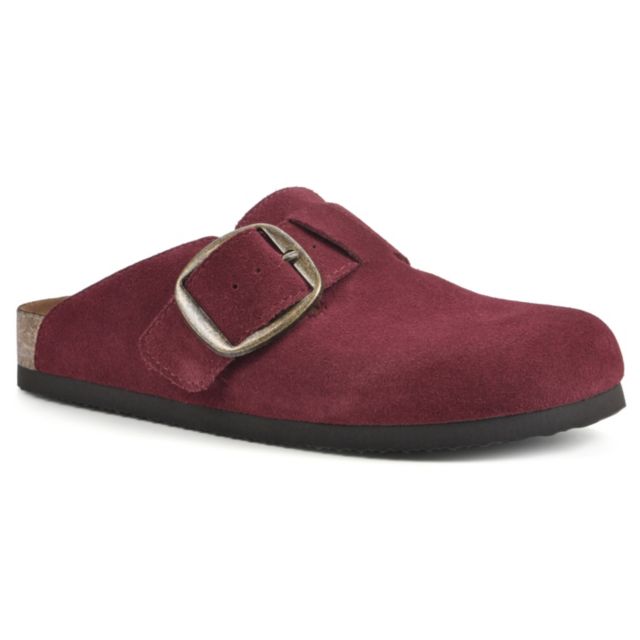 Burgundy/Suede