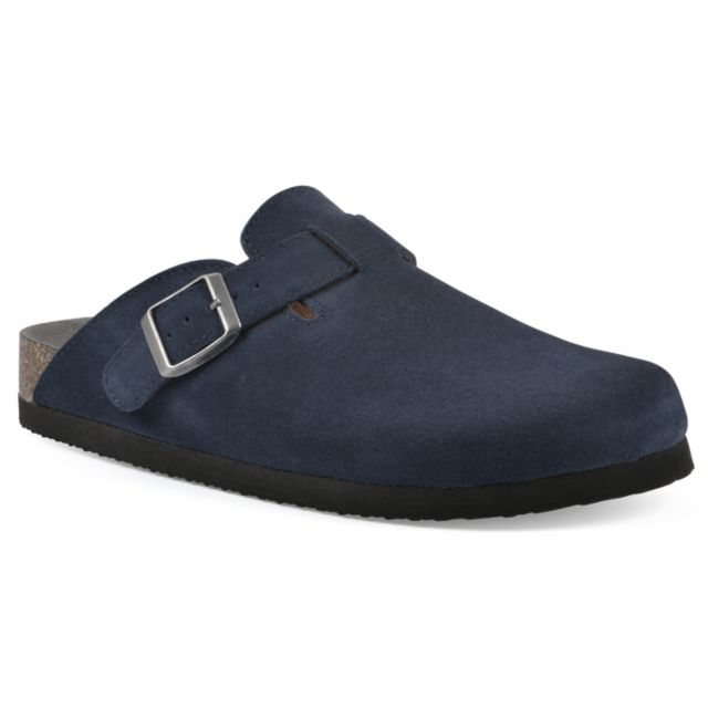 Navy Suede