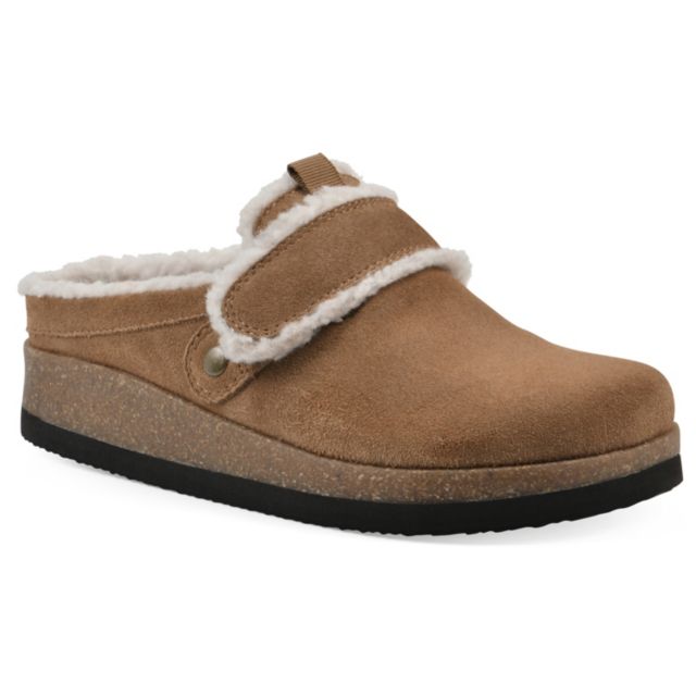 Chestnut Suede Faux Fur