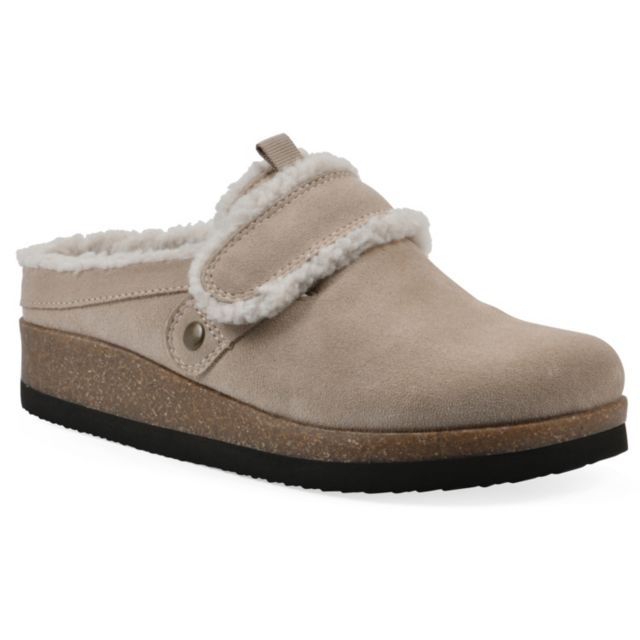 Sandal Wood Suede Faux Fur