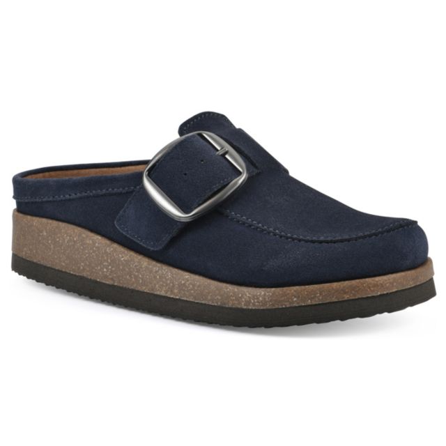Navy Suede