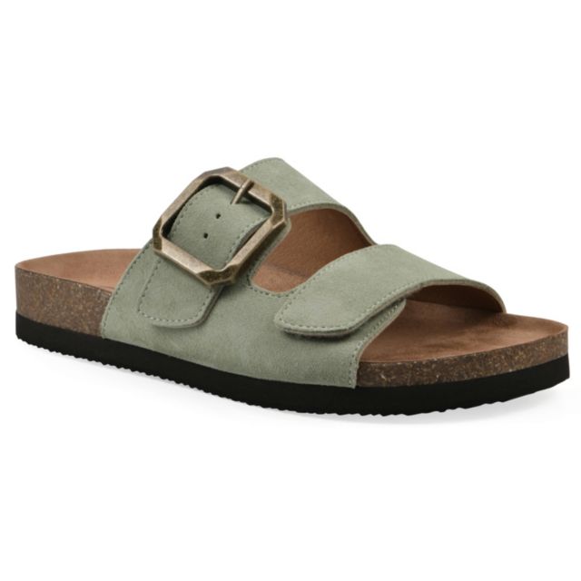 Sage Green Suede