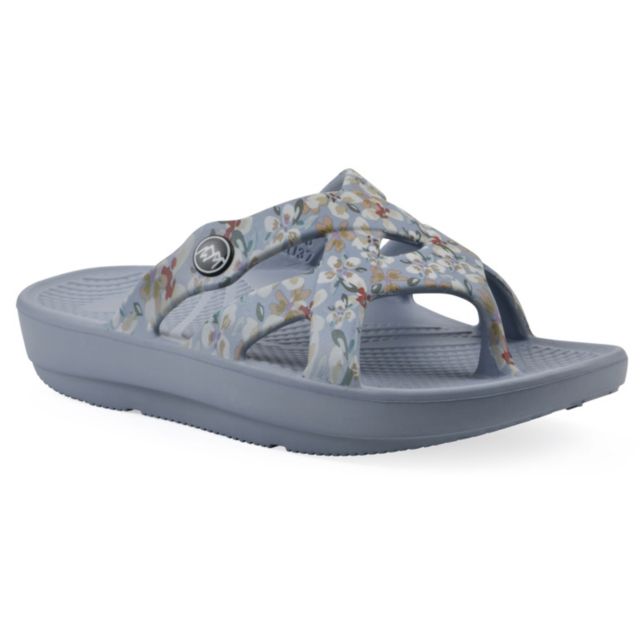 Light Blue Floral Print