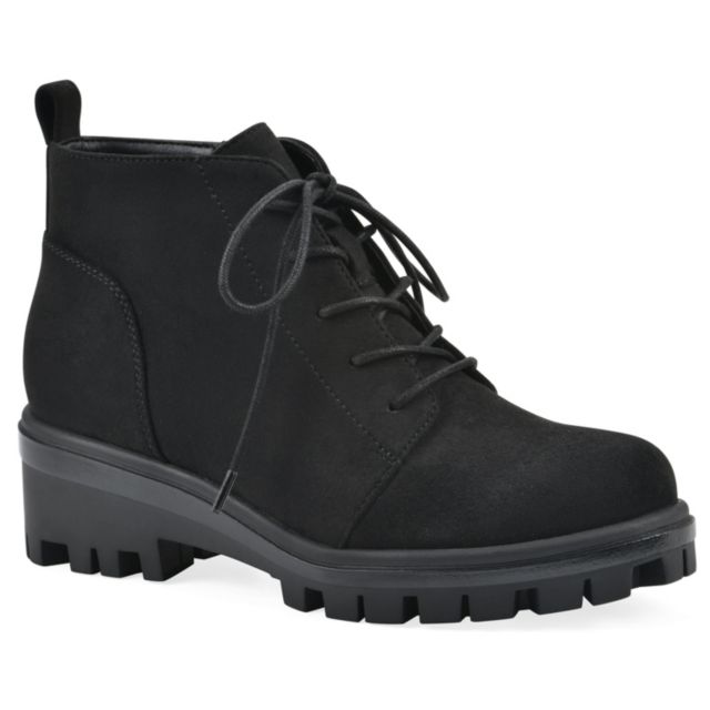 BLACK/SUEDETTE