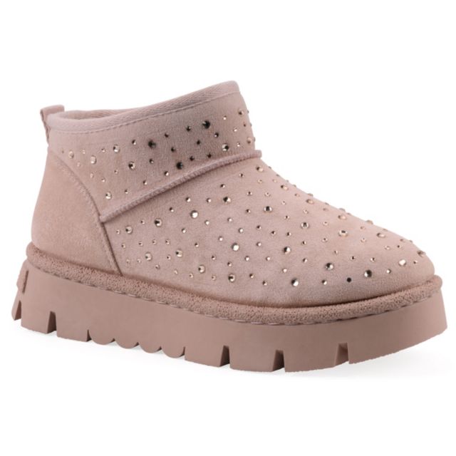 Blush Faux Suede