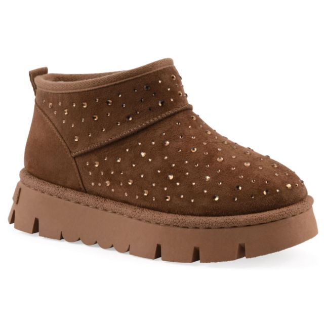 Chestnut Faux Suede