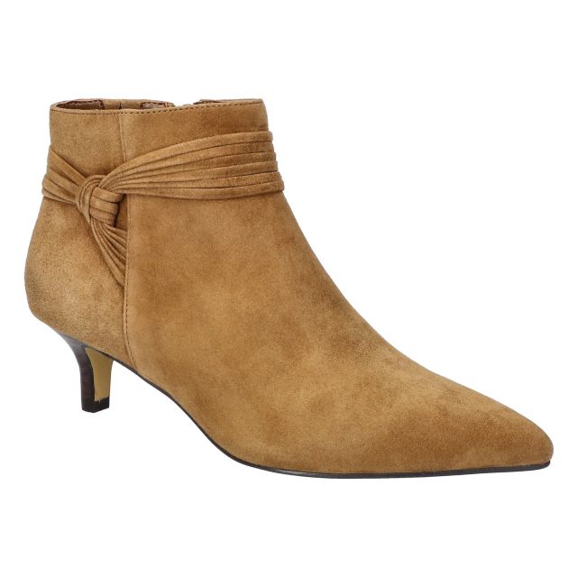 Cognac Suede Leather