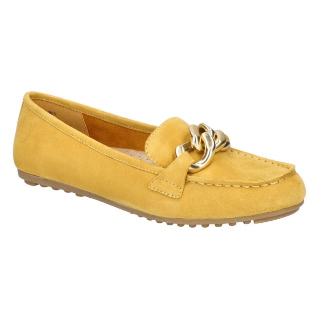 Mustard Suede Leather