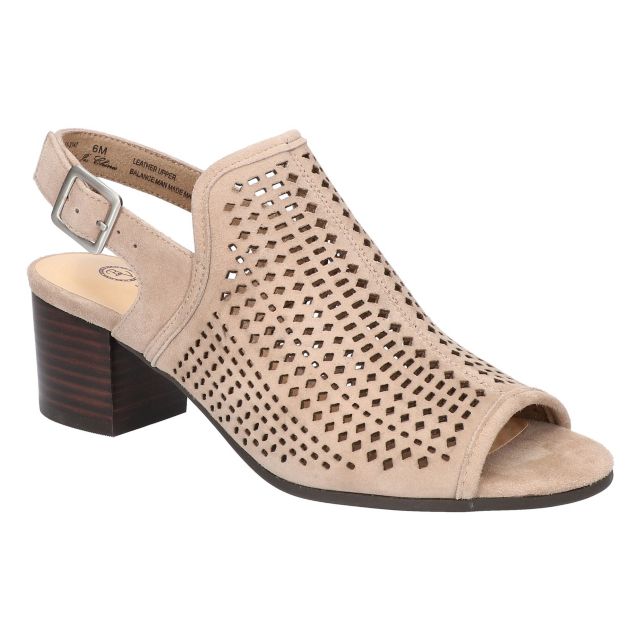 Almond Suede Leather