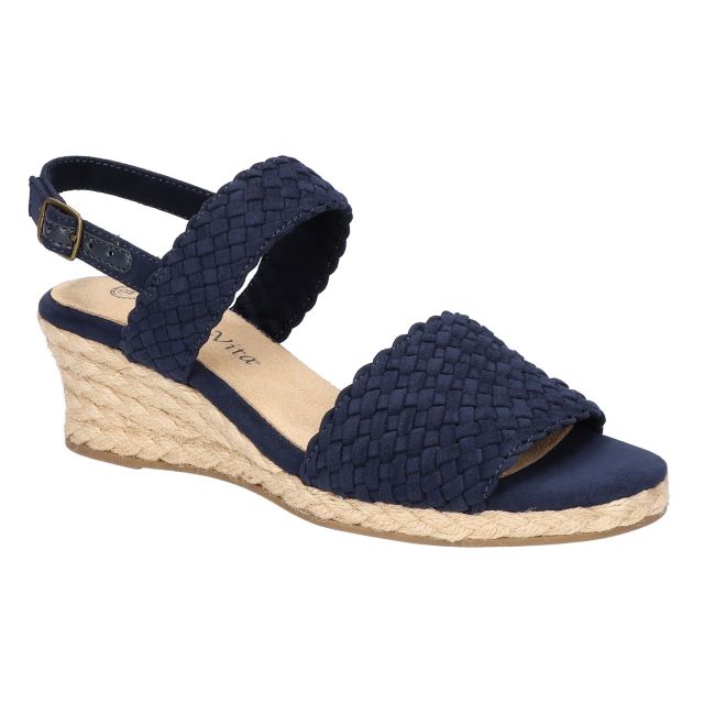Navy  Suede