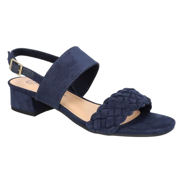 Navy  Suede