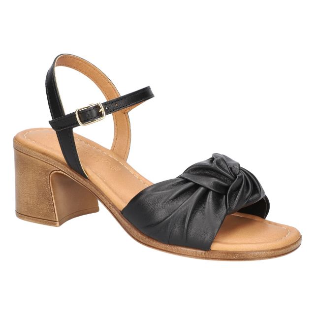 Black Italian Leather