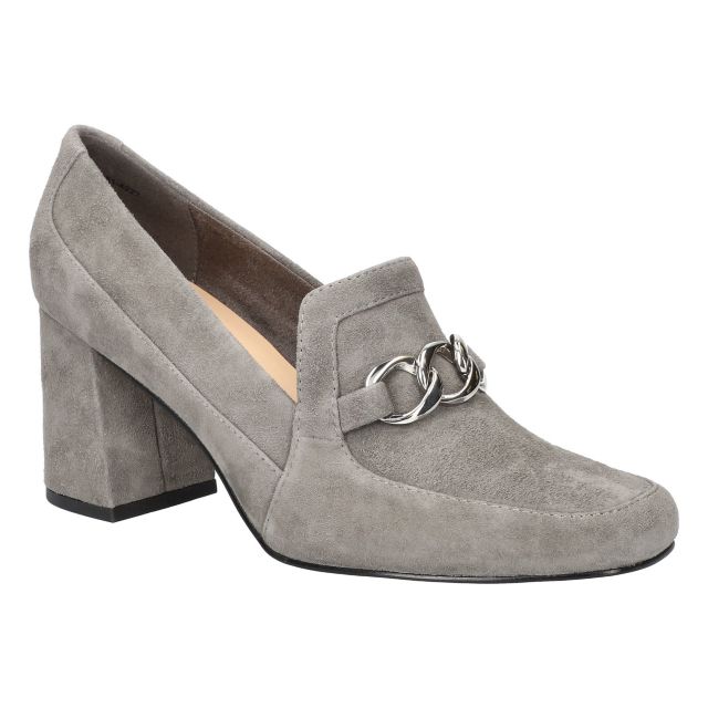Grey Kidsuede Leather