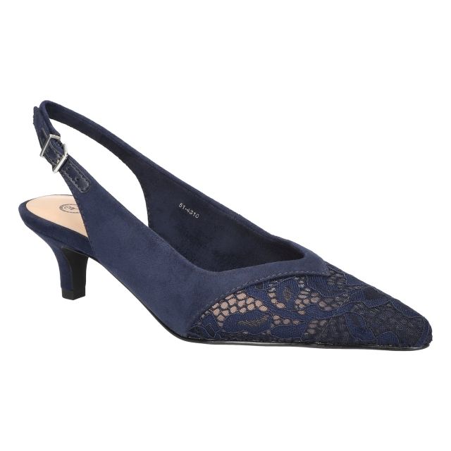 Navy Suede